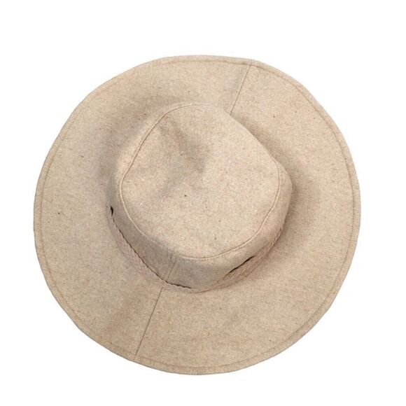 ASN The Harper Hat Womens Tan One Size Braided Floppy NWT #K - Picture 5 of 8